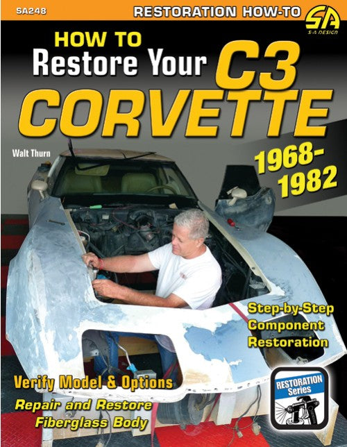 Corvette C3 1968-1982 Restore And Workshop Manual 2 Book Set