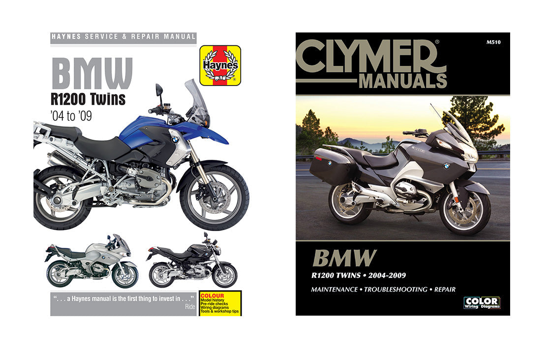 Bmw R1200 Twins 2004 to 2009 Haynes & Clymer Manual Set ...