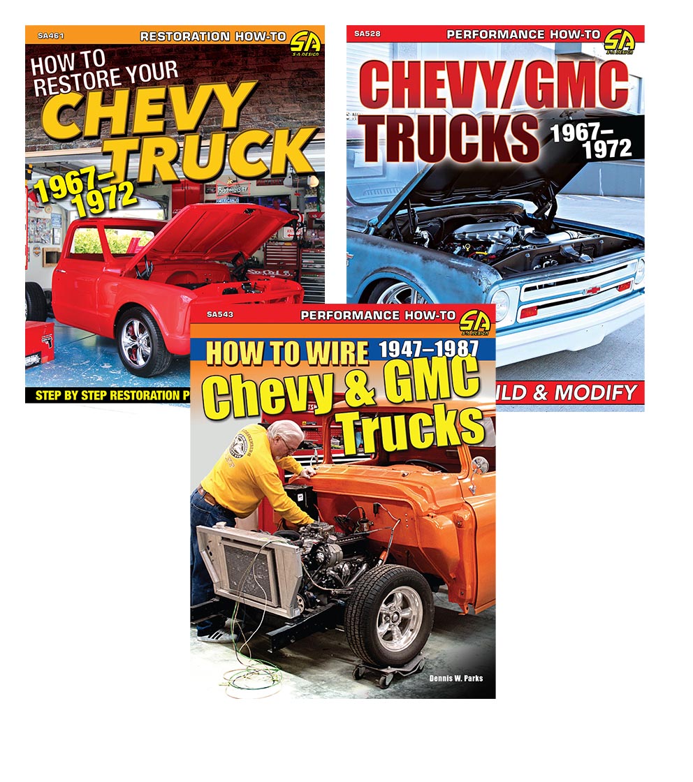 Chevy Truck Restoration 19671972 3 Book Set