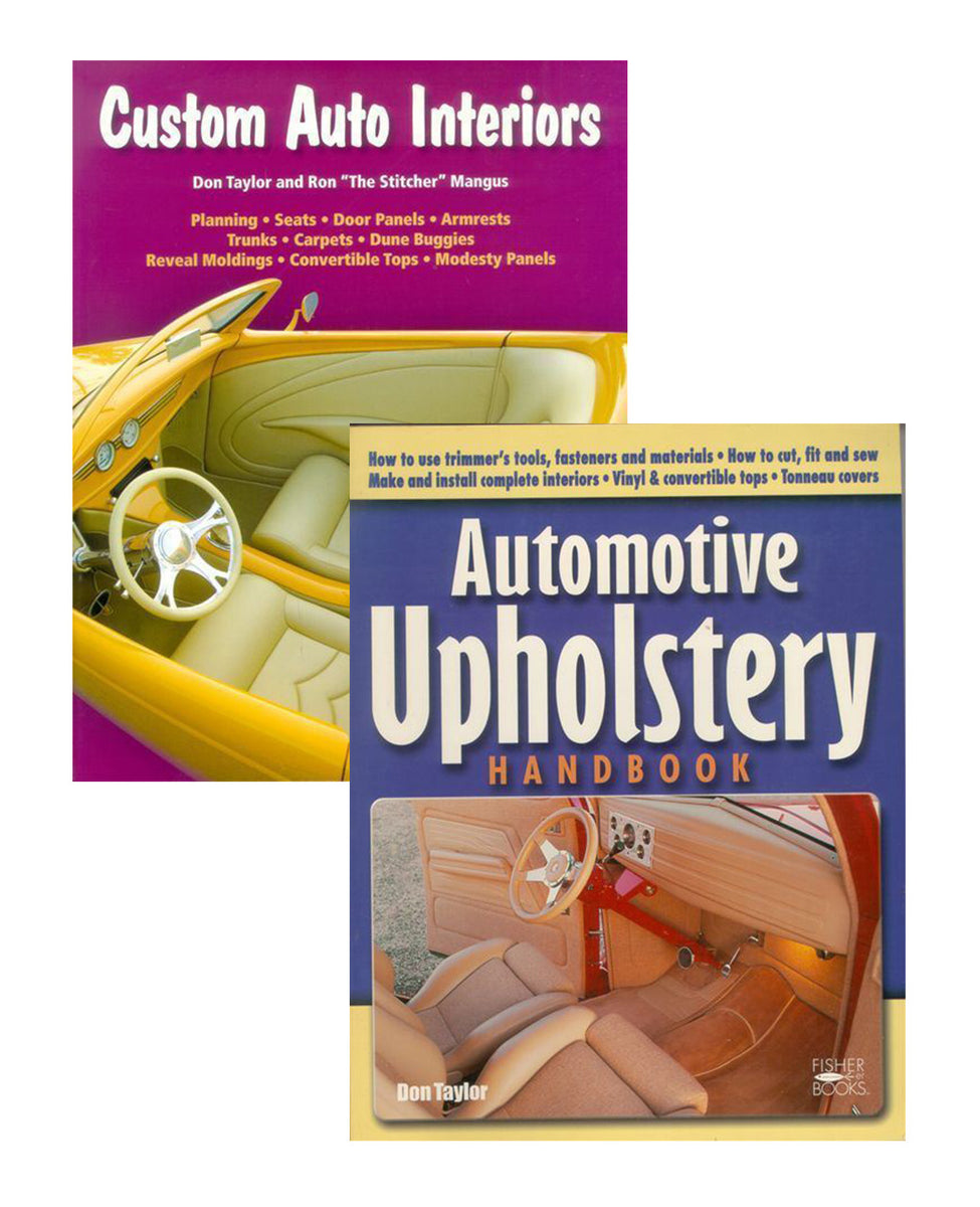 Automotive Upholstery Handbook And Custom Auto Interior Box Set
