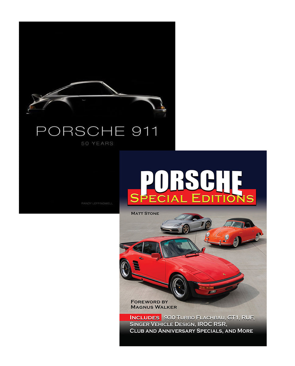 Porsche 911: 50 Years & Porsche Special Editions 2 Book Set