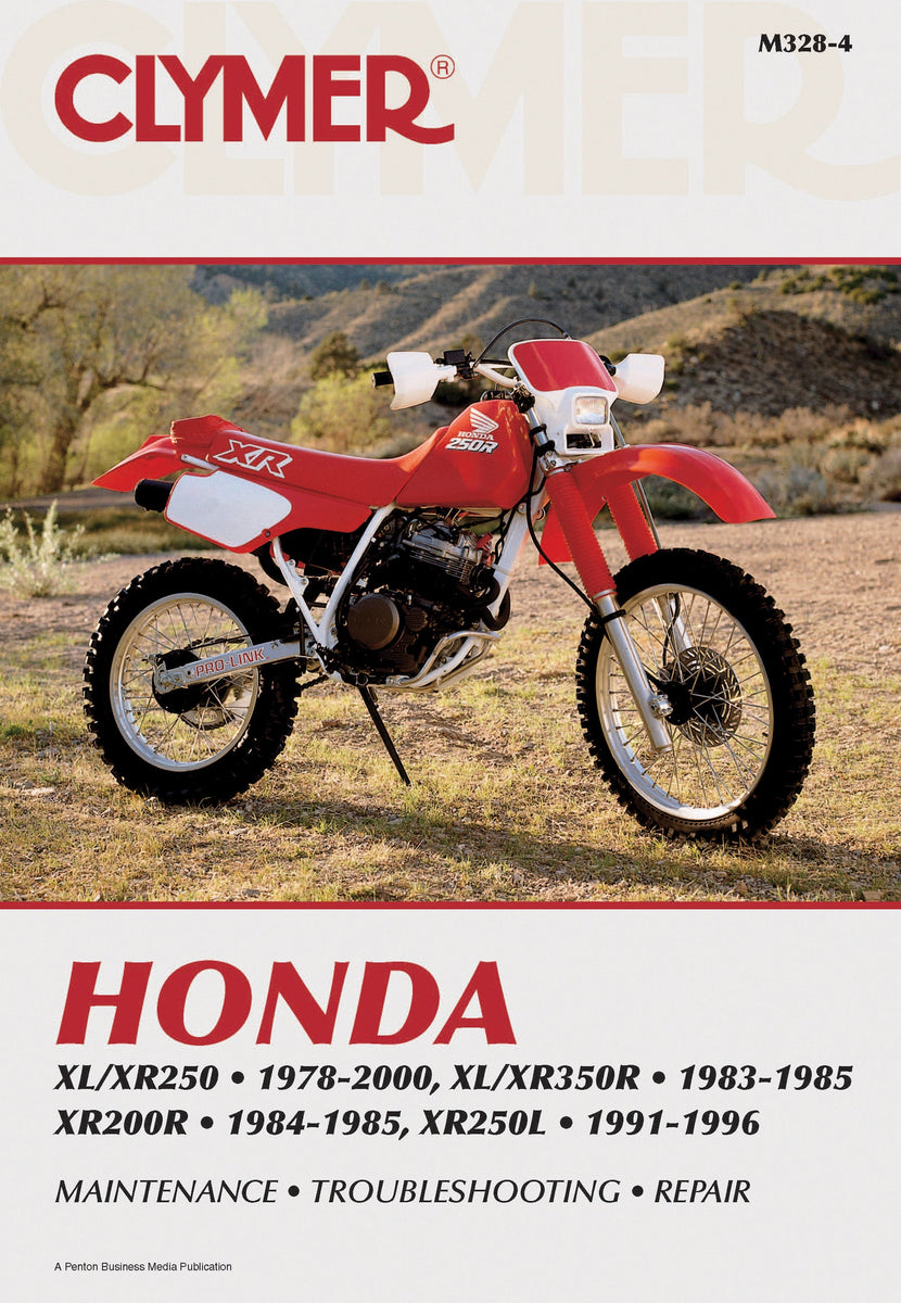 Honda Xl/Xr250 1978-2000, Xl/Xr350R 1983-1985, Xr200R