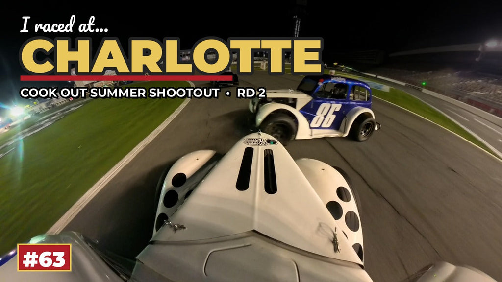 Door-to-Door at Charlotte: My Legend Car Round 2 at the Cook Out Summer Shootout