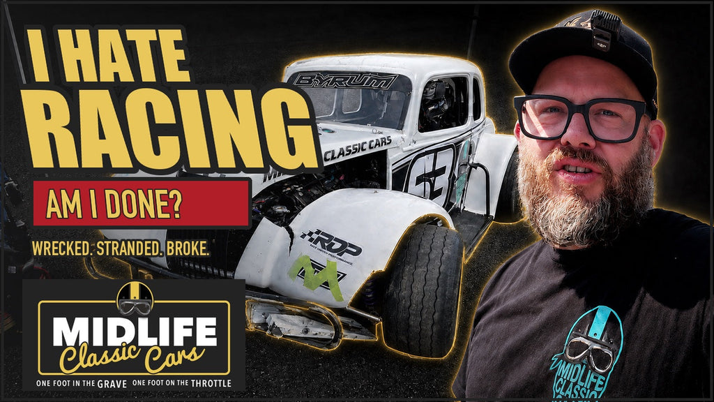 I Hate Racing: I Wrecked My Legend Car, Then My Trailer Bearings Blew