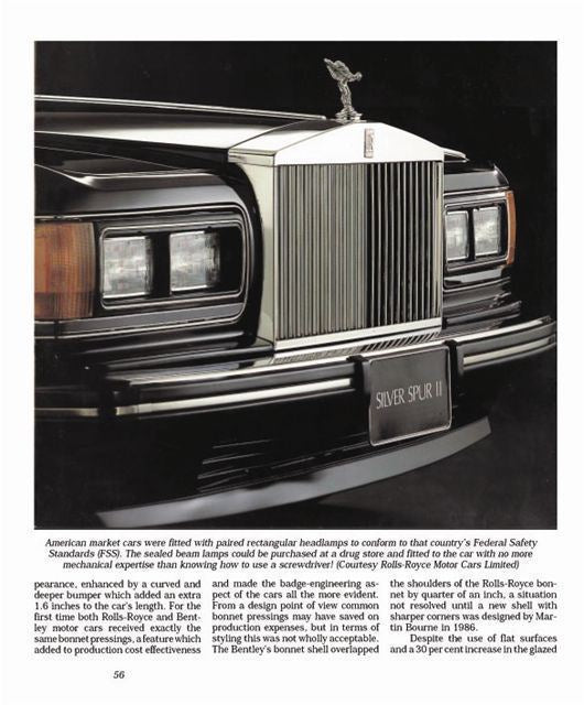 Rolls-Royce Silver Spirit & Spur Bentley Mulsanne Eight