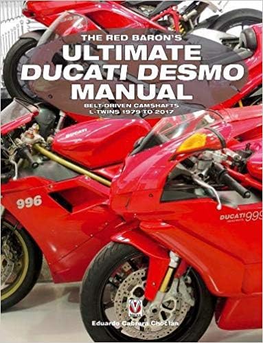 DUCATI916 desmoquattro オーナーズマニュアル etc 5冊 The Red Baron's Ultimate Ducati Desmo Manual: Belt-Driven