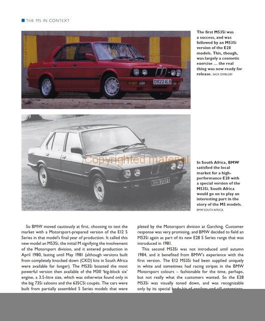 Bmw M5: The Complete Story (Crowood Autoclassics