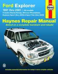 Ford Explorer & Mazda Navajo 1991 thru 2001, Mercury Mountaineer