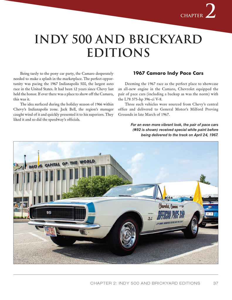 Camaro Special Editions: 1967-Present | Midlife Classic Cars