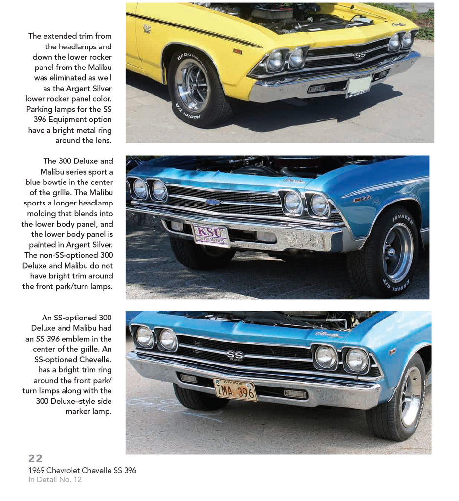 1969 Chevrolet Chevelle SS 396 Muscle Cars In Detail No. 12