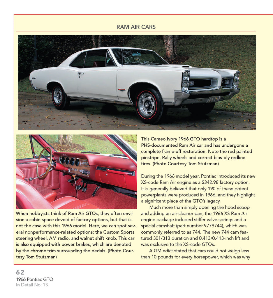 1966 Pontiac GTO Muscle Cars In Detail No. 13 – MidlifeClassicCars.com