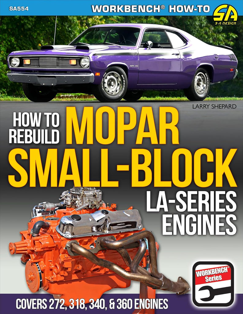 Mopar Small-Block LA-Series Engines How to Rebuild 2 Book Set