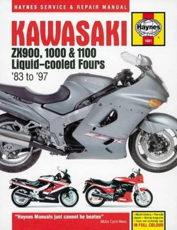 Kawasaki Books & Shop Manuals | Midlife Classic Cars