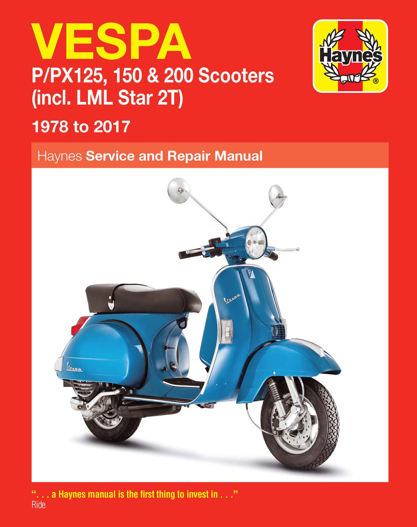 Vespa Scooters Book Set (P/PX125, 150, 200 & 75 Years