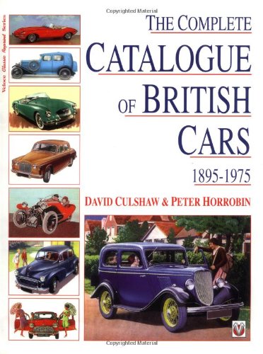 Complete Catalog of British Cars, 1895-1975 – MidlifeClassicCars.com