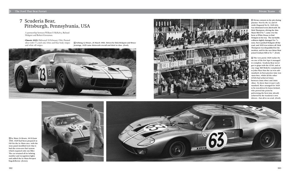 The Ford that Beat Ferrari: A Racing History of the GT40 USED ...