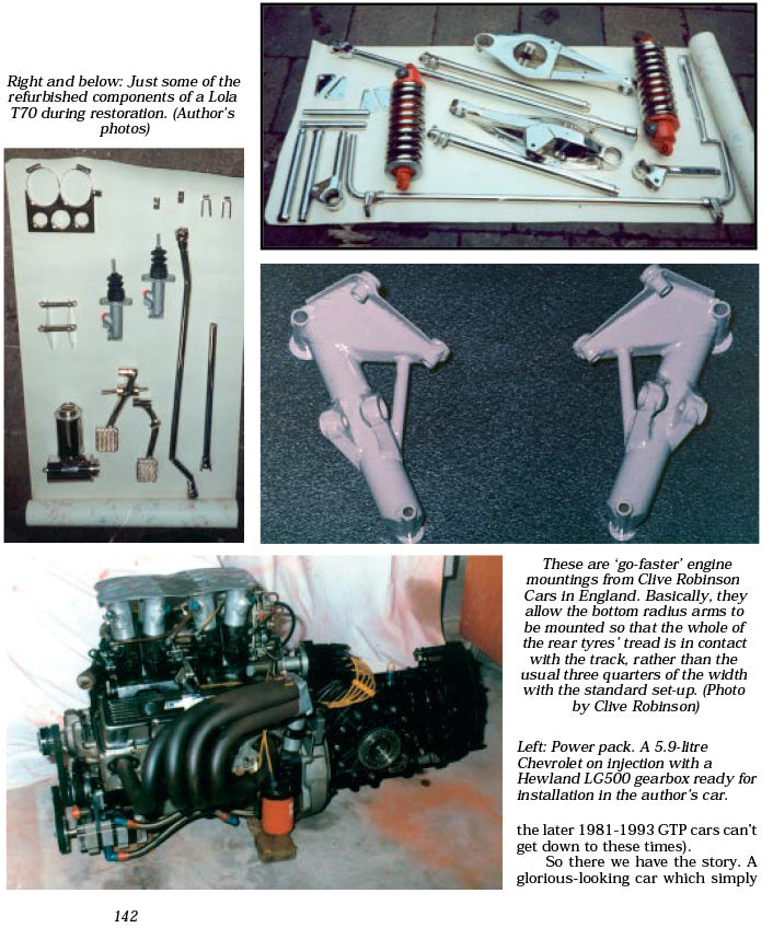 Lola T70 - The Racing History & Individual Chassis Record: Classic