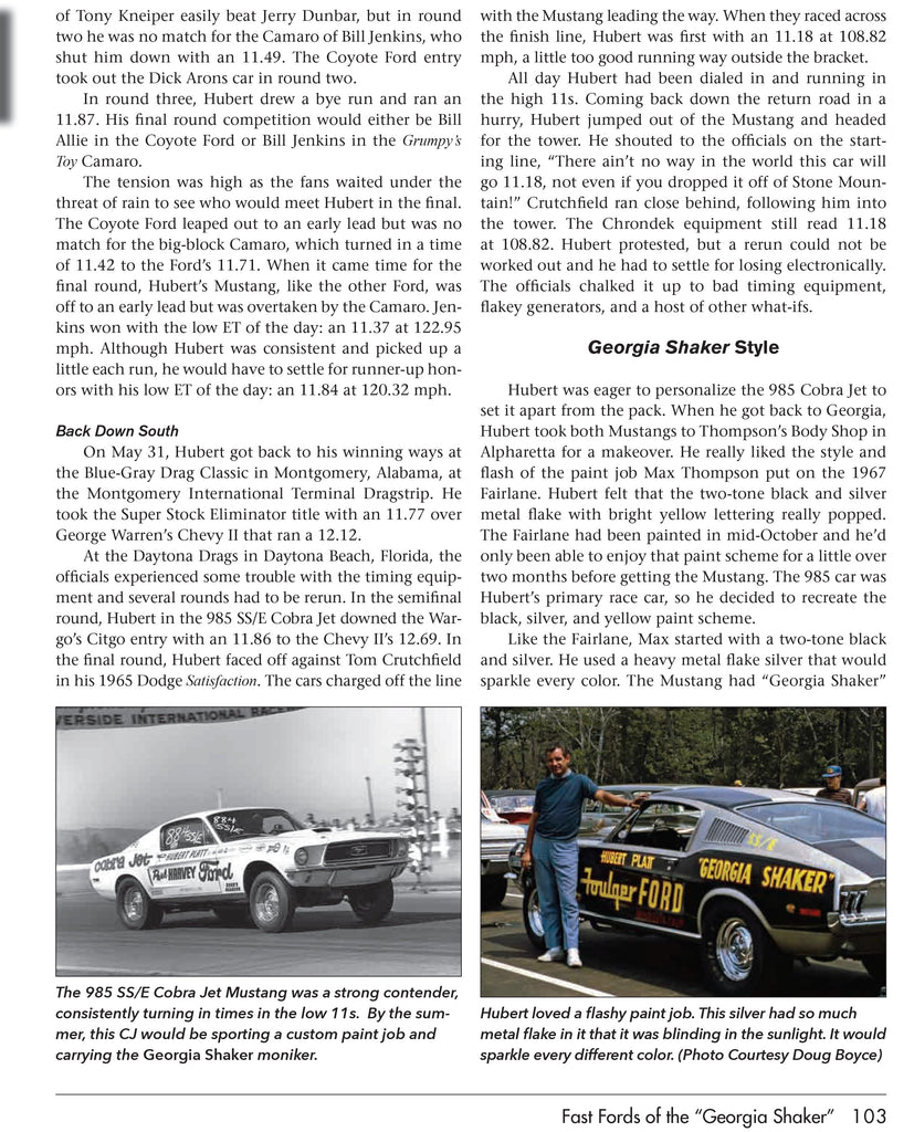 Hubert Platt: Fast Fords of the 