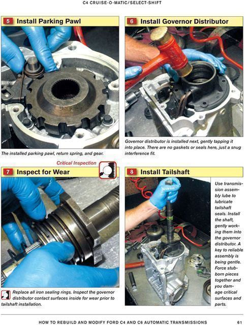 How To Rebuild & Modify Ford C4 & C6 Automatic Transmissions ...