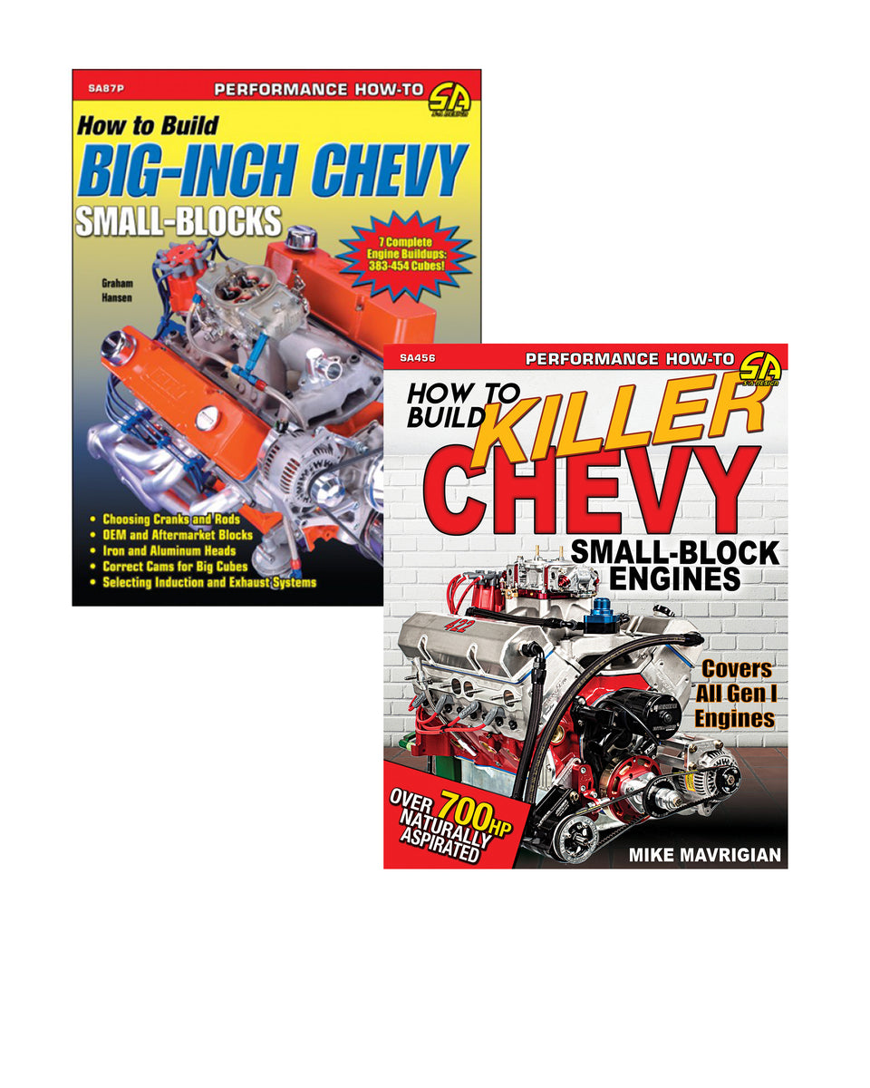 Chevy Small-Blocks: How To Build Big-Inch & Killer Engines 2 Book Set ...