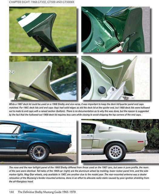 The Definitive Shelby Mustang Guide: 1965-1970