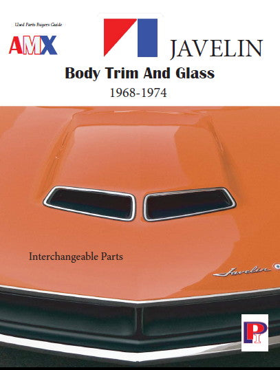 Pair Of Retro Black Bullet Mirrors For AMC Javelin & AMX (1968-1974)