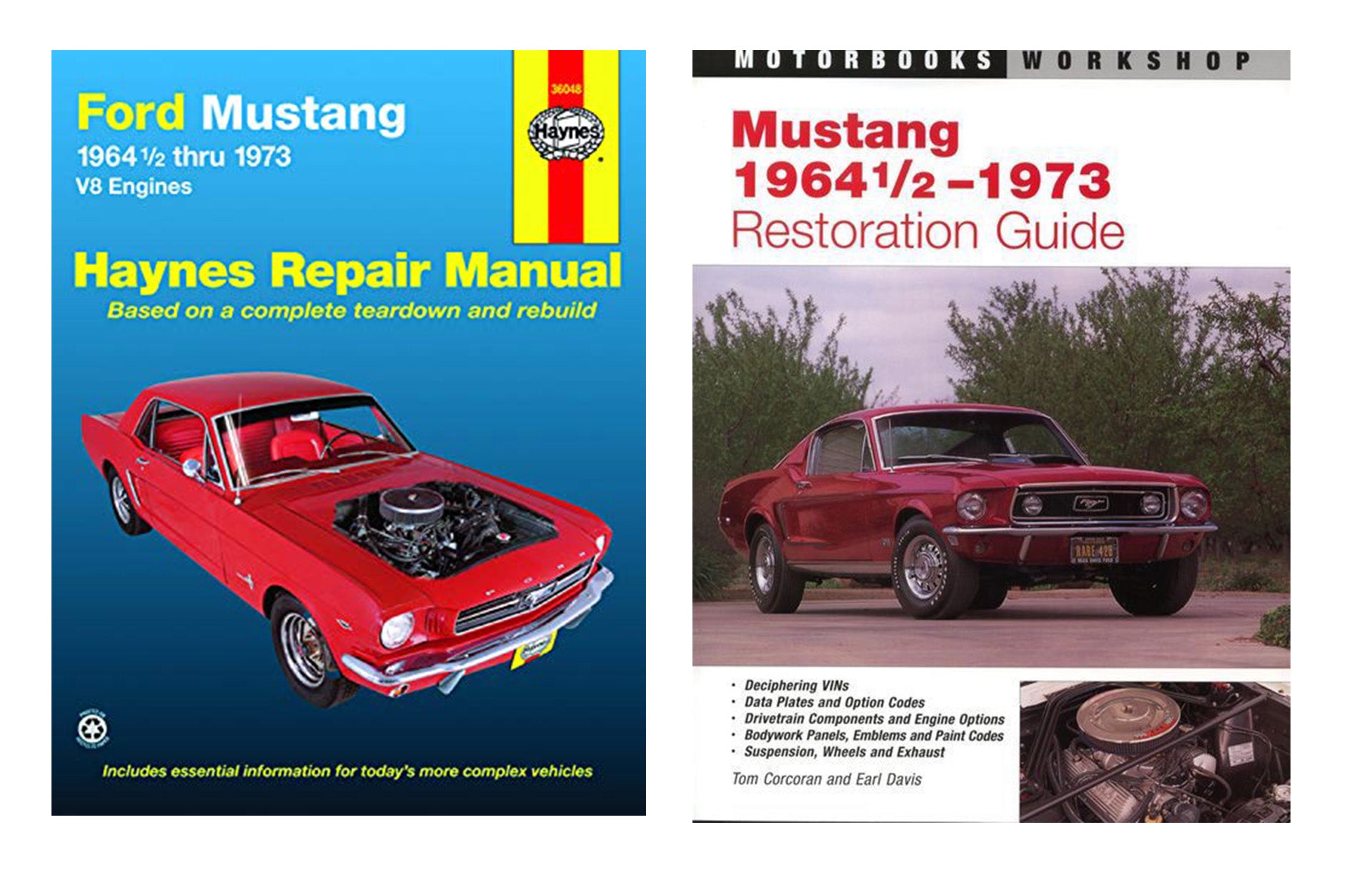 Ford Mustang 1964½-1973 Repair Manual & Restoration Guide Set