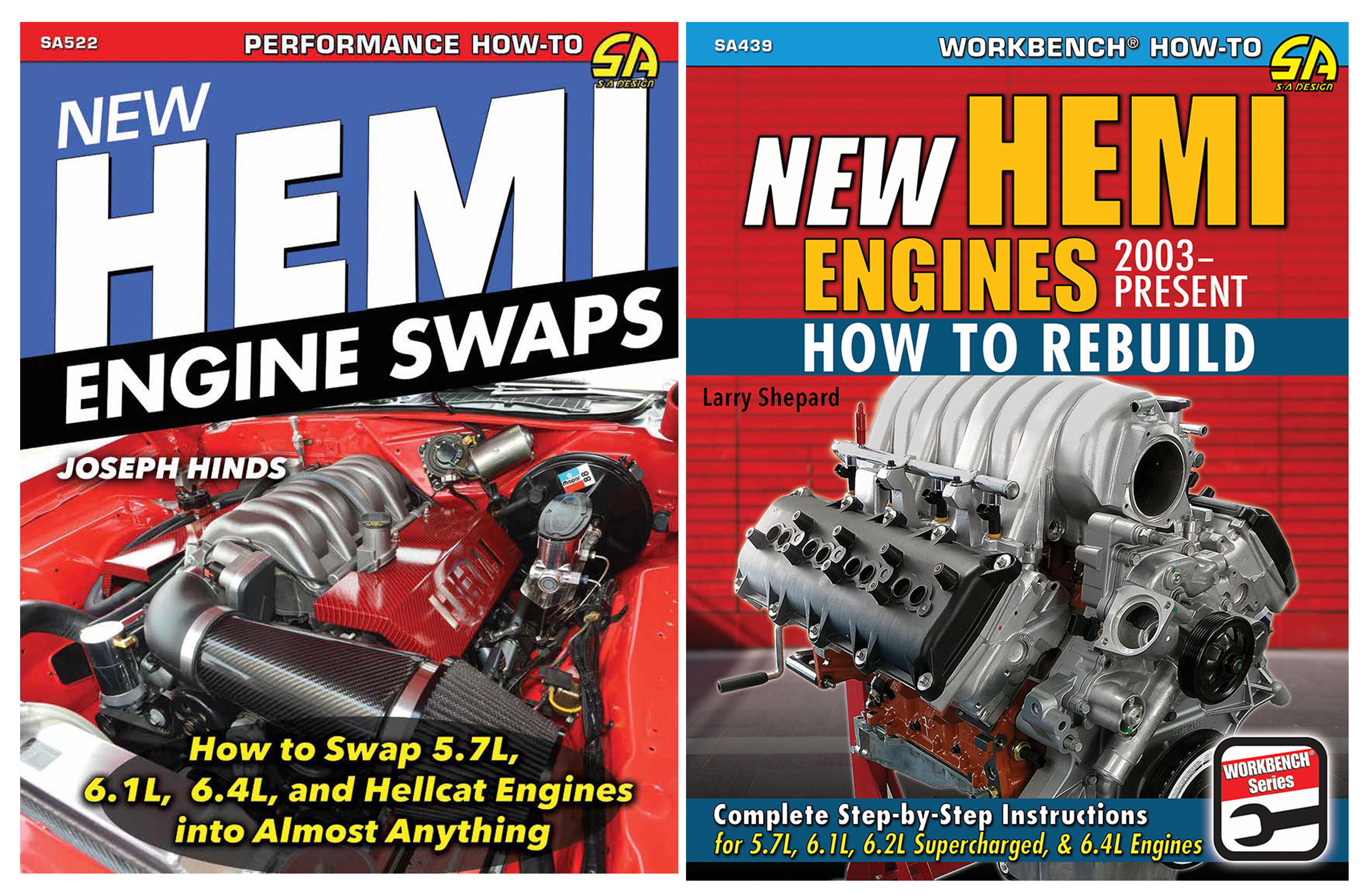 Hemi Engine How to Rebuild Swap two book set