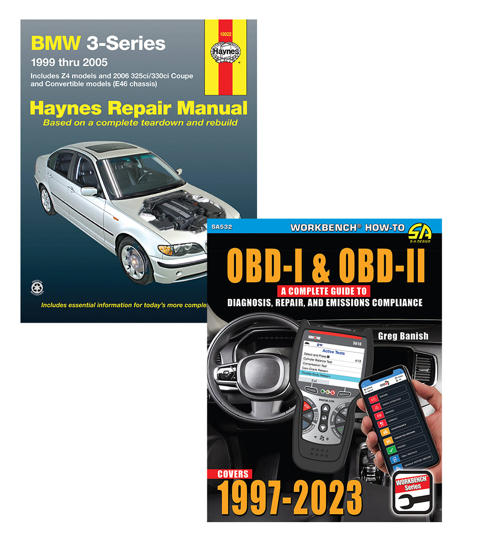 OBD I & II Complete Guide & BMW 3-Series 1999-2005 Haynes Manual 2