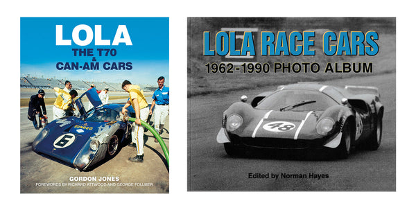 Lola: The T70 and Can-Am Cars & Race Cars 1962-1990 (2 Book Set