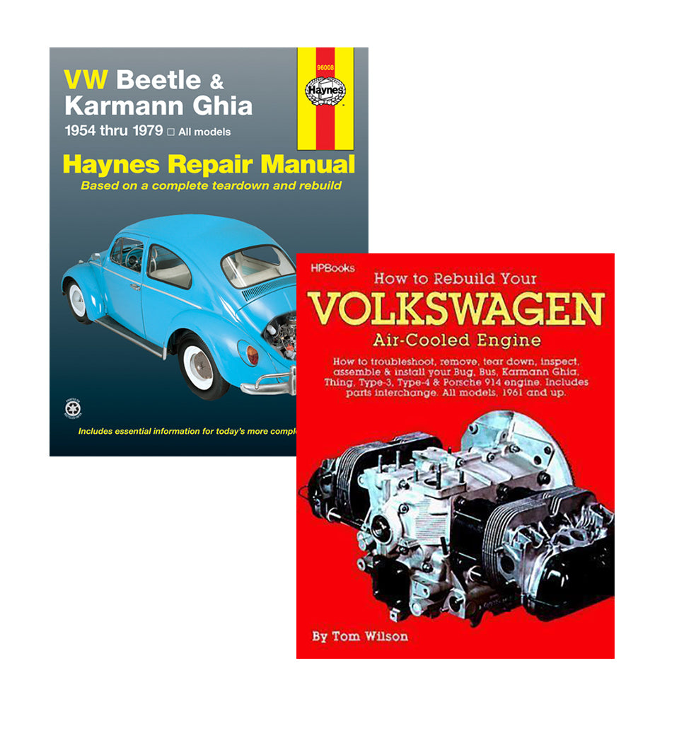 VW Beetle & Karmann Ghia 1954-1979 Manual & How To Rebuild Your