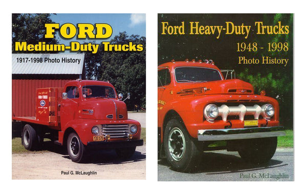Ford Truck TWO BOOK SET Medium-Duty 1917-1998 & Heavy-Duty 1948