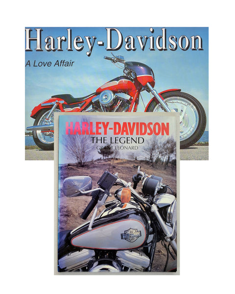 Harley-Davidson: A Love Affair & The Legend 2 book set